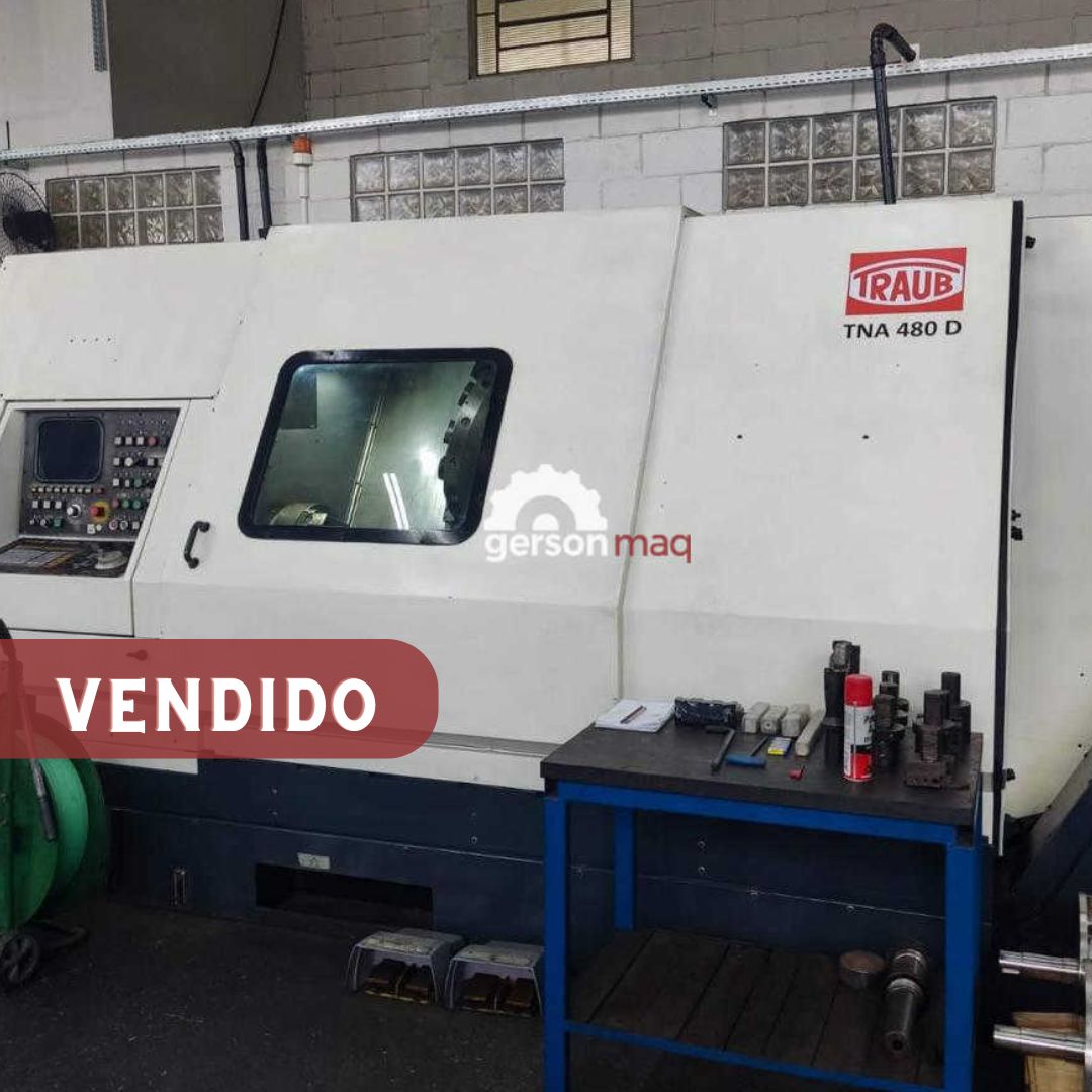 TORNO CNC TRAUB ERGOMAT TNA480D - 480 x 1000 mm